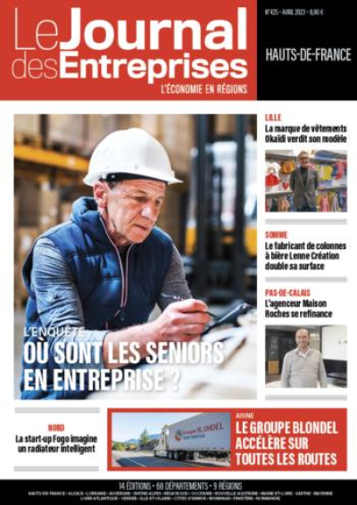 Enquête - Où sont les seniors en entreprise ? - Le Journal des Entreprises Hauts-de-France - Avril 2023