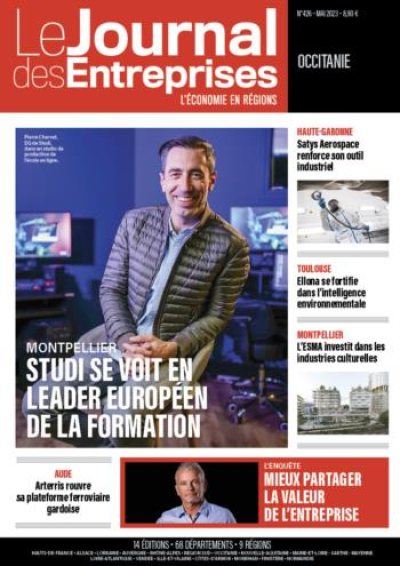 Studi se voit en leader européen de la formation - Le Journal des Entreprises Occitanie - Mai 2023