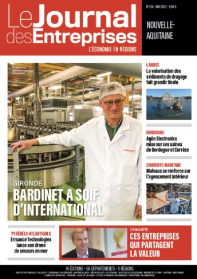 Gironde - Bardinet a soif d'international - Le Journal des Entreprises Nouvelle-Aquitaine - Mai 2023