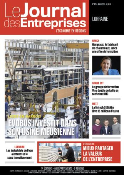 Evobus investit dans son usine meusienne - Le Journal des Entreprises Lorraine - Mai 2023