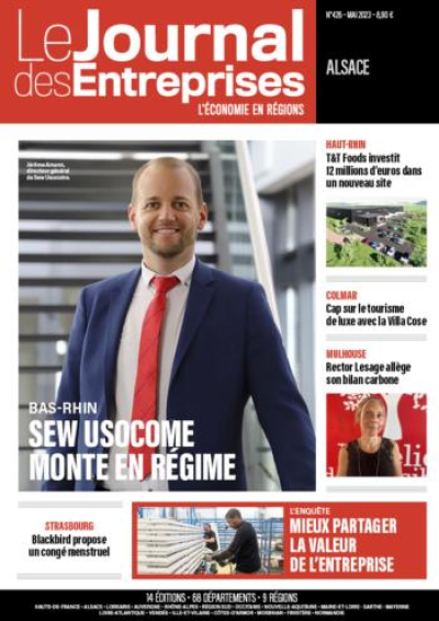 Sew Usocome monte en régime - Le Journal des Entreprises Alsace - Mai 2023