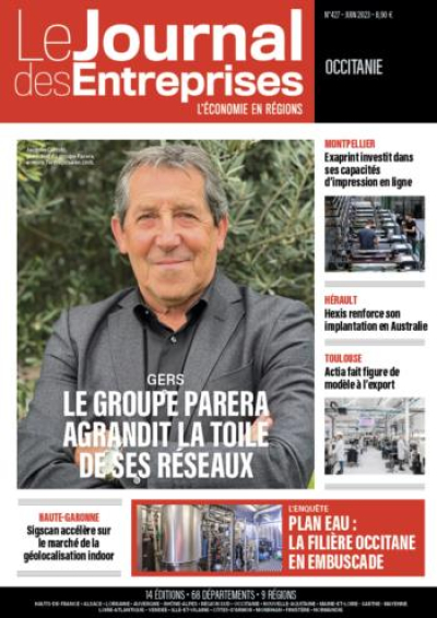 Le groupe Parera agrandit la toile de ses réseaux - Le Journal des Entreprises Occitanie - Juin 2023
