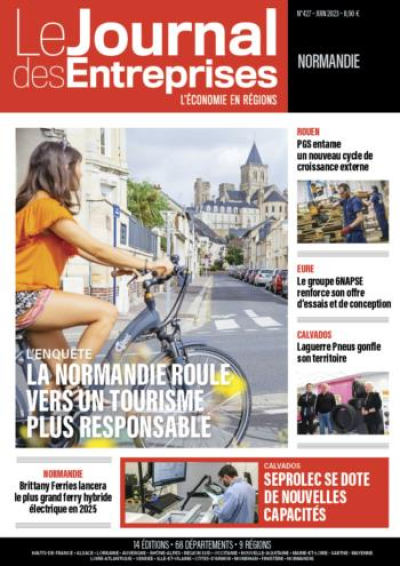La Normandie roule vers un tourisme plus responsable - Le Journal des Entreprises Normandie - Juin 2023