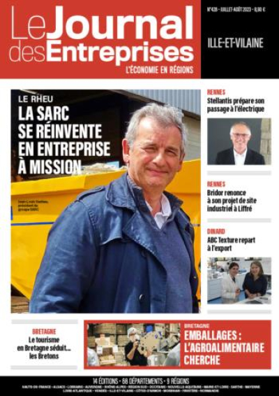 La SARC se réinvente en entreprise à mission - Le Journal des Entreprises Ille-et-Vilaine - Juillet-Août 2023