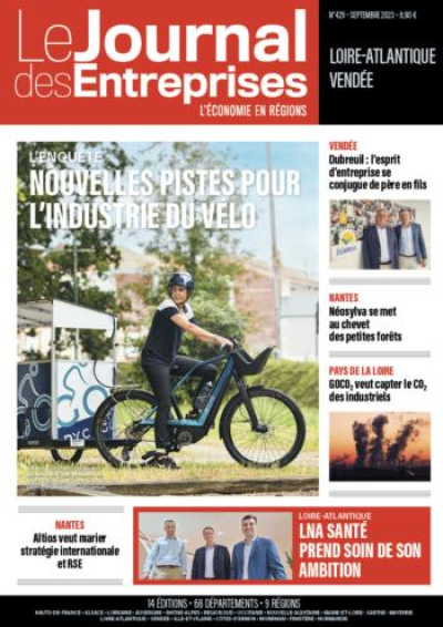 L'Enquête : Nouvelles pistes pour l'industrie du vélo - Le Journal des Entreprises Loire-Atlantique - Vendée - Septembre 2023