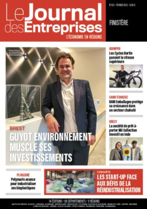 Guyot Environnement muscle ses investissements - Le Journal des Entreprises Finistère - Février 2023