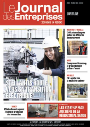 Stellantis roule vers sa transition électrique - Le Journal des Entreprises Lorraine - Février 2023
