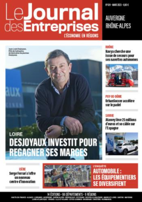 Desjoyaux investit pour regagner ses marges - Le Journal des Entreprises Auvergne Rhône-Alpes - Mars 2023