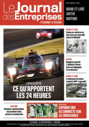 L'Enquête - Ce qu'apportent les 24 Heures du Mans - Le Journal des Entreprises Maine-et-Loire - Sarthe - Mai 2023