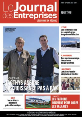 Tacthys assure sa croissance pas à pas - Le Journal des Entreprises Finistère - Septembre 2023
