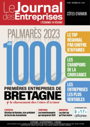 Le palmarès des entreprises régionales de 2023 - Le Journal des Entreprises Côtes-d'Armor - Hors-Série Palmarès