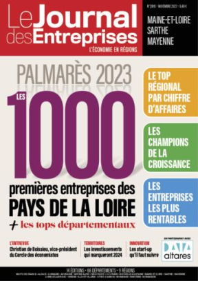 Le palmarès des entreprises régionales de 2023 - Le Journal des Entreprises Maine-et-Loire - Sarthe - Hors-Série Palmarès