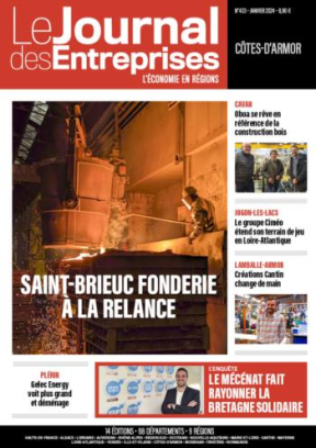 Saint-Brieuc Fonderie à la relance - Le Journal des Entreprises Côtes-d'Armor - Janvier 2024