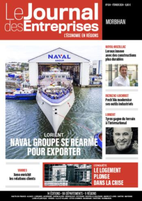 Naval Group se réarme pour exporter - Le Journal des Entreprises Morbihan - Février 2024