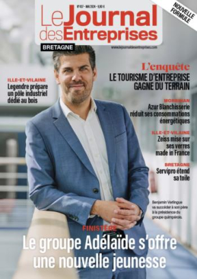 Le groupe Adélaïde s'offre une nouvelle jeunesse - Le Journal des Entreprises Bretagne - Mai 2024