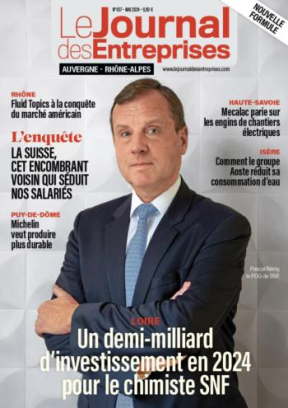 Un demi-milliard d'investissement en 2024 pour le chimiste SNF - Le Journal des Entreprises Auvergne Rhône-Alpes - Mai 2024