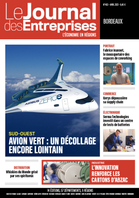 Sud-ouest - Avion vert : un décollage encore lointain - Le Journal des Entreprises Nouvelle-Aquitaine - AVRIL 2021