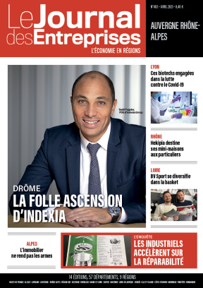 Drôme - La folle ascension d’Indexia - Le Journal des Entreprises Auvergne Rhône-Alpes - AVRIL 2021