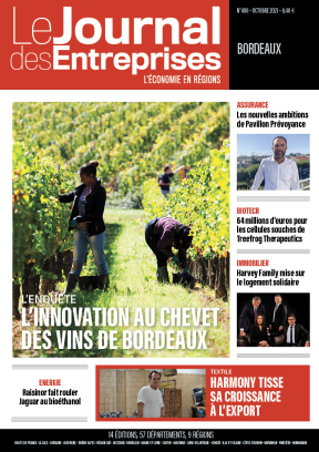 L'Enquête - L'innovation au chevet des vins de Bordeaux - Le Journal des Entreprises Nouvelle-Aquitaine - Octobre 2021