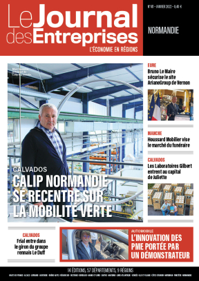 Calip Normandie se recentre sur la mobilité verte - Le Journal des Entreprises Normandie - Janvier 2022
