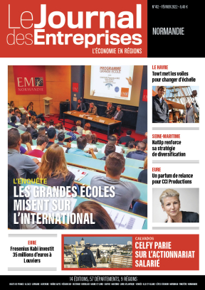 L'enquête - Les grandes écoles misent sur l'international - Le Journal des Entreprises Normandie - Février 2022