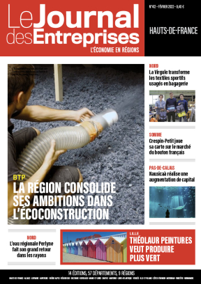BTP - La région consolide ses ambitions dans l'écoconstruction - Le Journal des Entreprises Hauts-de-France - Février 2022