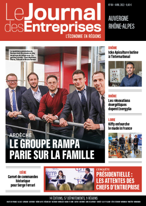 Ardèche - Le Groupe Rampa parie sur la famille - Le Journal des Entreprises Auvergne Rhône-Alpes - Avril 2022