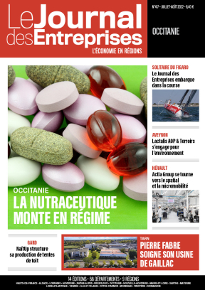 La nutraceutique monte en régime - Le Journal des Entreprises Occitanie - Juillet 2022