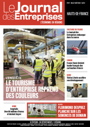 Enquête - Le tourisme d'entreprise reprend des couleurs - Le Journal des Entreprises Hauts-de-France - Juillet 2022