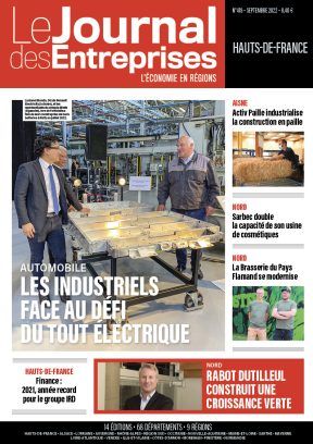Automobile - Les industriels face au défi du tout électrique - Le Journal des Entreprises Hauts-de-France - Septembre 2022