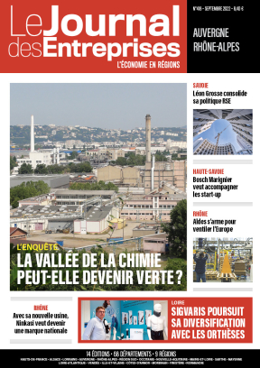Enquête - La Vallée de la Chimie peut-elle devenir verte ? - Le Journal des Entreprises Auvergne Rhône-Alpes - Septembre 2022