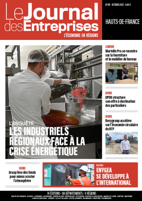L'Enquête - Les industriels régionaux face à la crise énergétique - Le Journal des Entreprises Hauts-de-France - Octobre 2022