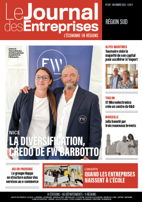 La diversification, credo de FW Barbotto - Le Journal des Entreprises Région Sud - Novembre 2022