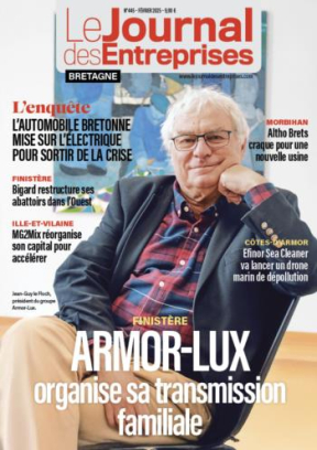 Armor-Lux organise sa transmission familiale - Le Journal des Entreprises Bretagne - Février 2025