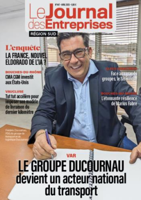 Le Groupe Ducournau devient un acteur national du transport - Le Journal des Entreprises Région Sud - Avril 2025