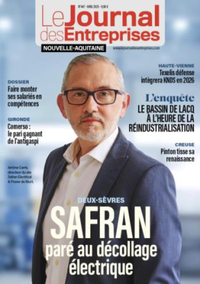 Safran paré au décollage électrique - Le Journal des Entreprises Nouvelle-Aquitaine - Avril 2025