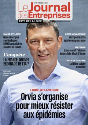 Orvia s'organise pour mieux résister aux épidémies - Le Journal des Entreprises Pays de la Loire - Avril 2025