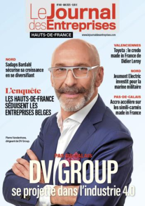 DV Group se projette dans l'industrie 4.0 - Le Journal des Entreprises Hauts-de-France - Mai 2025