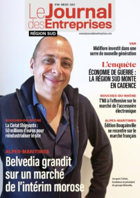 Belvedia grandit sur un marché de l'intérim morose - Le Journal des Entreprises Région Sud - Juin 2025