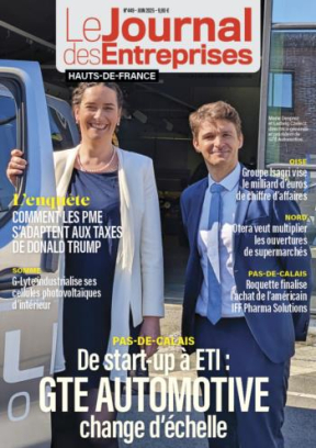 De start-up à ETI : GTE Automotive change d'échelle - Le Journal des Entreprises Hauts-de-France - Juin 2025