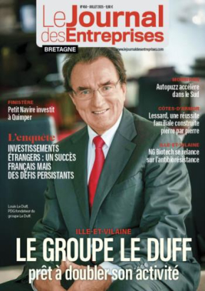 Le groupe Le Duff prêt à doubler son activité - Le Journal des Entreprises Bretagne - Juillet 2025