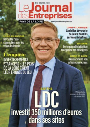 LDC investit 350 millions d'euros dans ses sites - Le Journal des Entreprises Pays de la Loire - Juillet 2025