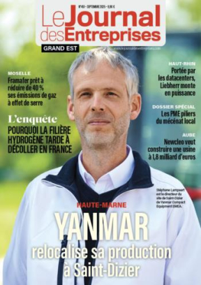 Yanmar relocalise sa production à Saint-Dizier - Le Journal des Entreprises Grand Est - Septembre 2025