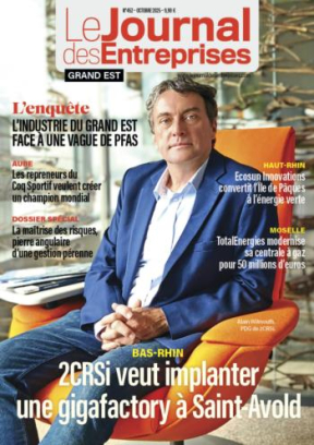 2CRSi veut implanter une gigafactory à Saint-Avold - Le Journal des Entreprises Grand Est - Octobre 2025