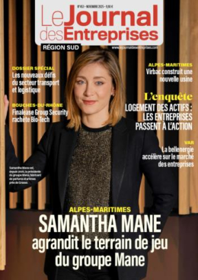Samantha Mane agrandit le terrain de jeu du groupe Mane - Le Journal des Entreprises Région Sud - Novembre 2025