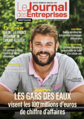 Les Gars des Eaux visent les 100 millions d'euros de chiffre d'affaires - Le Journal des Entreprises Bretagne - Décembre-Janvier 2026
