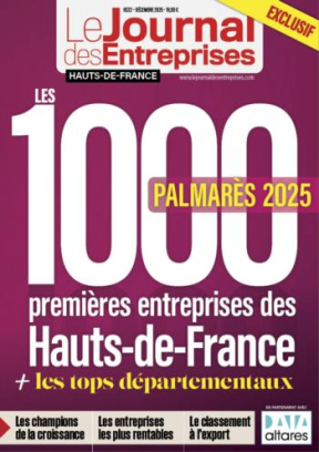 Les 1000 premières entreprises des Hauts-de-France - Le Journal des Entreprises Hauts-de-France - Hors-Série Palmarès 2025