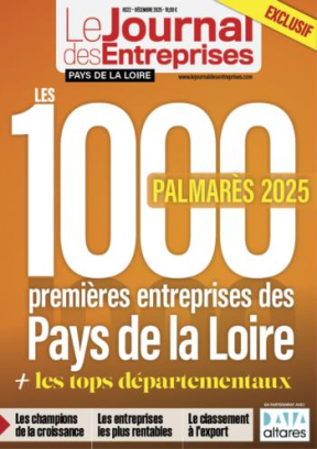 Les 1000 premières entreprises des Pays de la Loire - Le Journal des Entreprises Pays de la Loire - Hors-Série Palmarès 2025