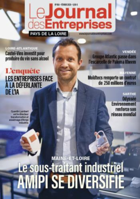 Le sous-traitant industriel Amipi se diversifie - Le Journal des Entreprises Pays de la Loire - Février 2026