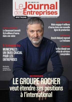 Le Groupe Rocher veut étendre ses positions à l'international - Le Journal des Entreprises Bretagne - Mars 2026